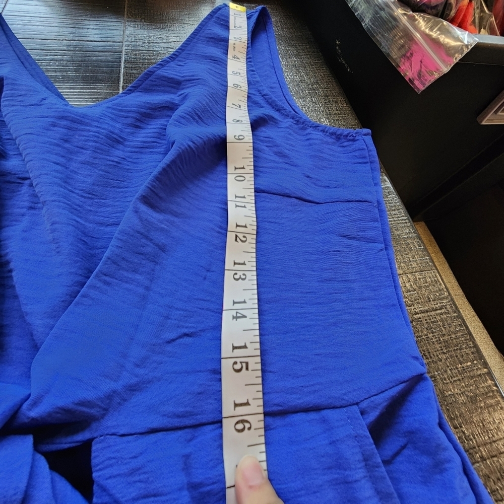 State Blue ROMPER with Elegant Design - Picture 5 of 8